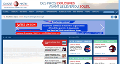 Desktop Screenshot of dakarmatin.com